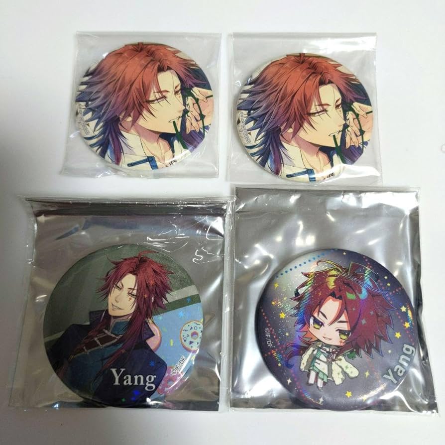 ピオフィオーレの晩鐘 ピオフィ 楊 with flower 缶バッジ